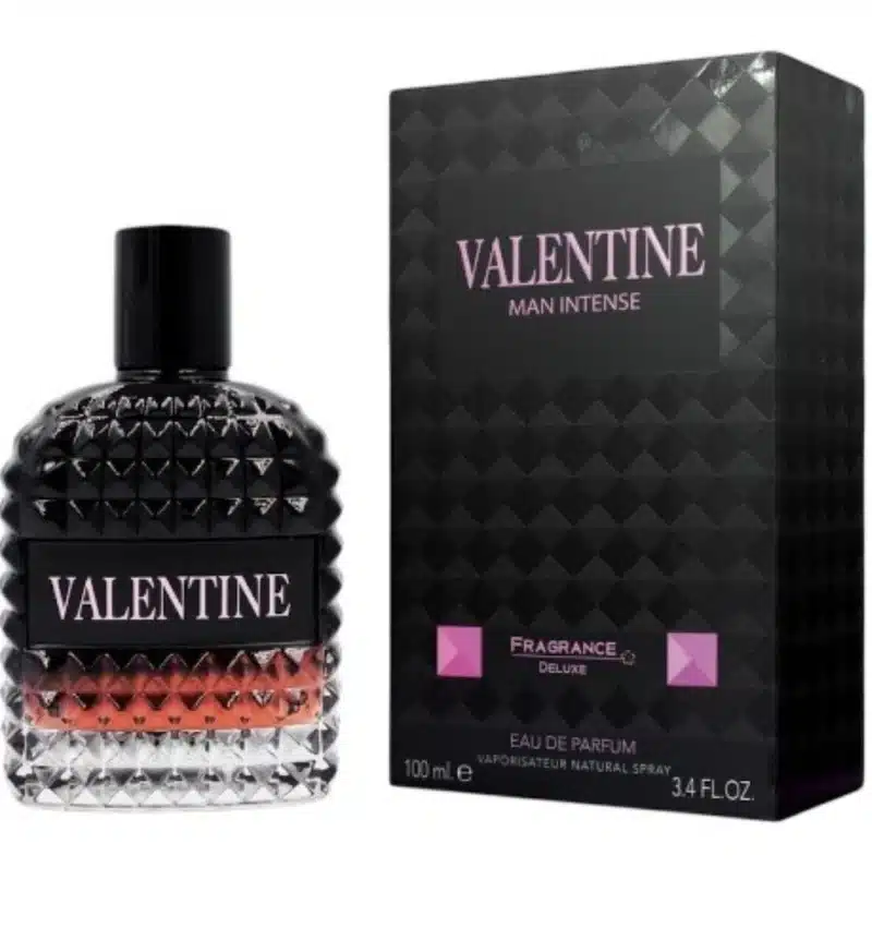 Valentine Man Intense Fragrance Deluxe בהשראת Valentino Born In Roma Intense Uomo בושם לגבר | 100 מ"ל E.D.P