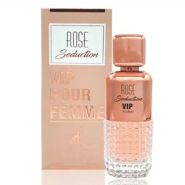 Rose Seduction VIP Pour Femme by Maison Alhambra בהשראת 212 VIP Rose של Carolina Herrera בושם לאישה | 100 מ"ל E.D.P
