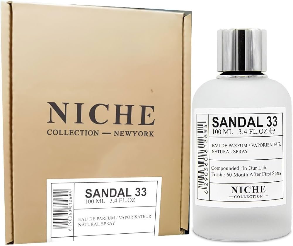 Niche Sandal 33 בהשראת Santal 33 by Le Labo בושם יוניסקס | 100 מ"ל E.D.P