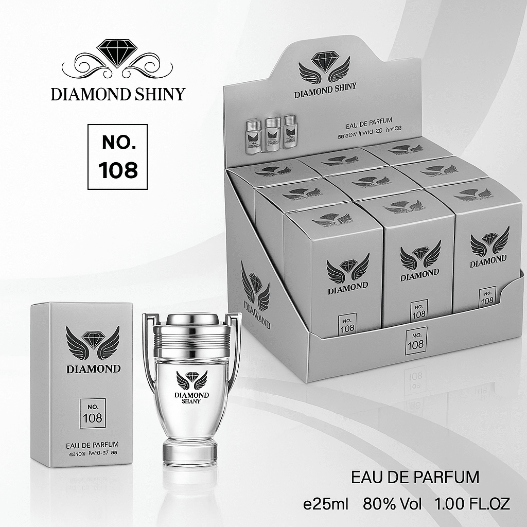 Diamond Shiny בהשראת Paco Rabanne Invictus בושם לגבר | 25 מ"ל