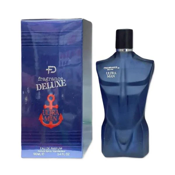 Fragrance Deluxe Ultra Man בהשראת Jean Paul Gaultier Ultra Male בושם לגבר | 100 מ"ל E.D.P