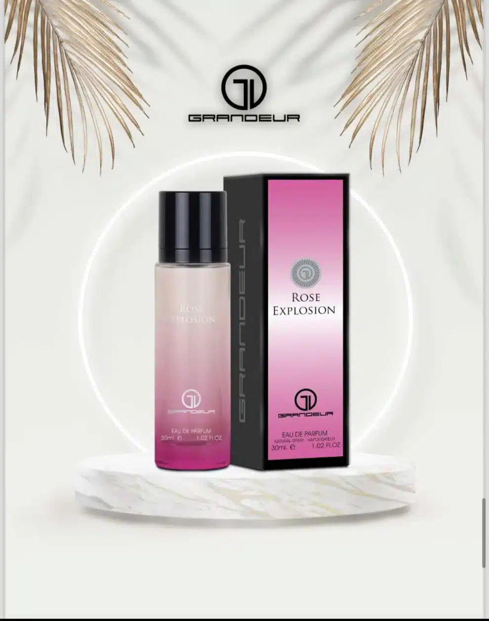Rose Explosion Grandeur בהשראת Bombshell Victorias Secret בושם לאישה | 30 מ"ל E.D.P