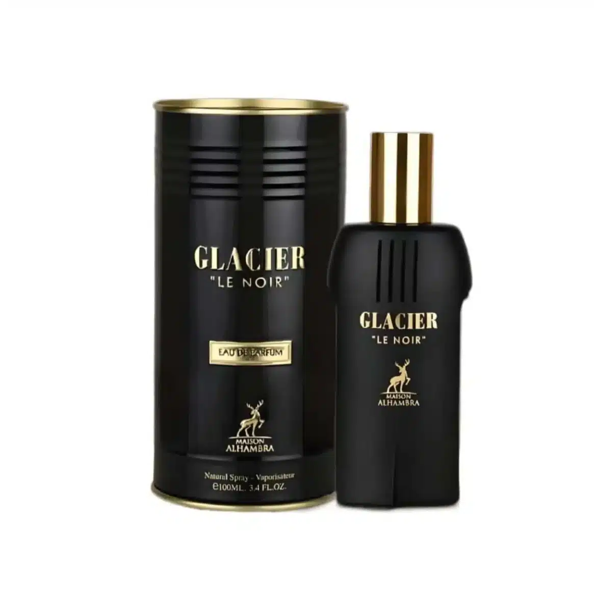 Glacier Le Noir by Maison Alhambra בהשראת Le Male Le Parfum Jean Paul Gaultier בושם לגבר | 100 מ"ל E.D.P
