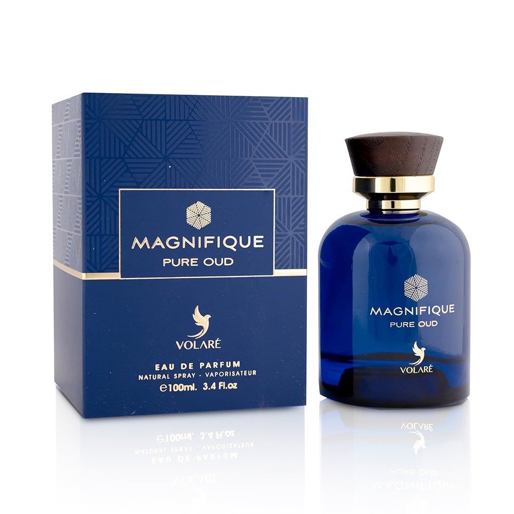 Magnifique Pure Oud Volare בהשראת Thameen Carved Oud בושם יוניסקס | 100 מ"ל E.D.P