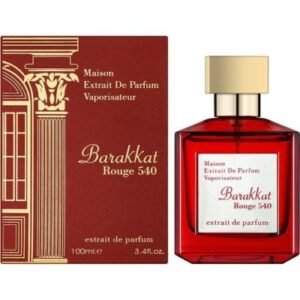 Barakkat Rouge 540 by Fragrance Deluxe בהשראת baccarat rouge 540 Extrait maison francis kurkdjian בושם יוניסקס | 100 מ"ל E.D.P