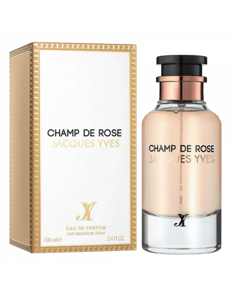 Champ De Rose Jacques Yves Perfume Fragrance World בהשראת Rose des Vents Louis Vuitton בושם לאישה | 100 מ"ל E.D.P