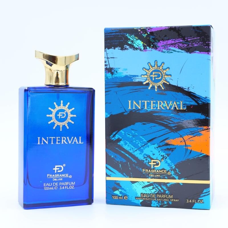 Interval by Fragrance Deluxe בהשראת Amouage Interlude Man בושם לגבר | 100 מ"ל E.D.P
