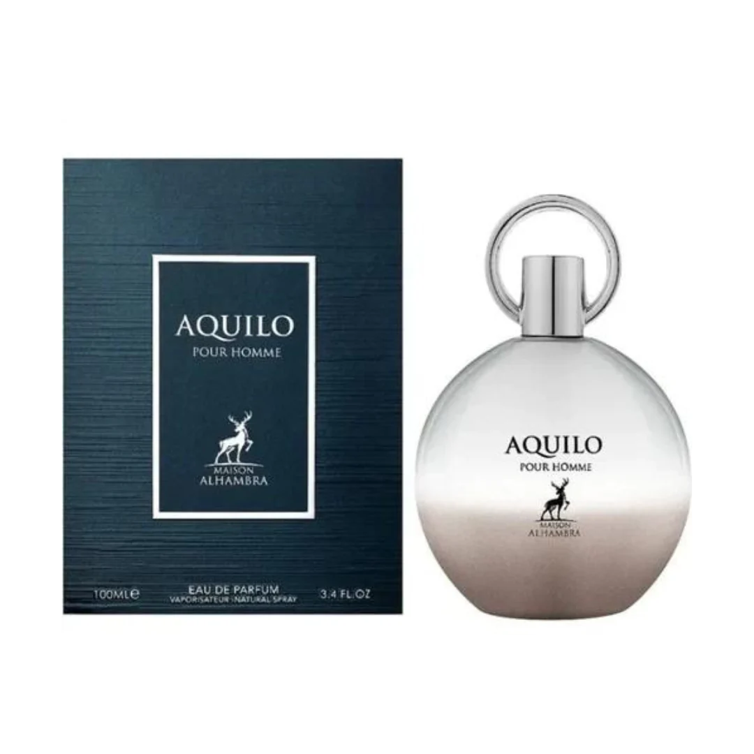 Aquilo Pour Homme by Maison Alhambra בהשראת Aqva Pour Homme Bvlgari בושם לגבר | 100 מ"ל E.D.P