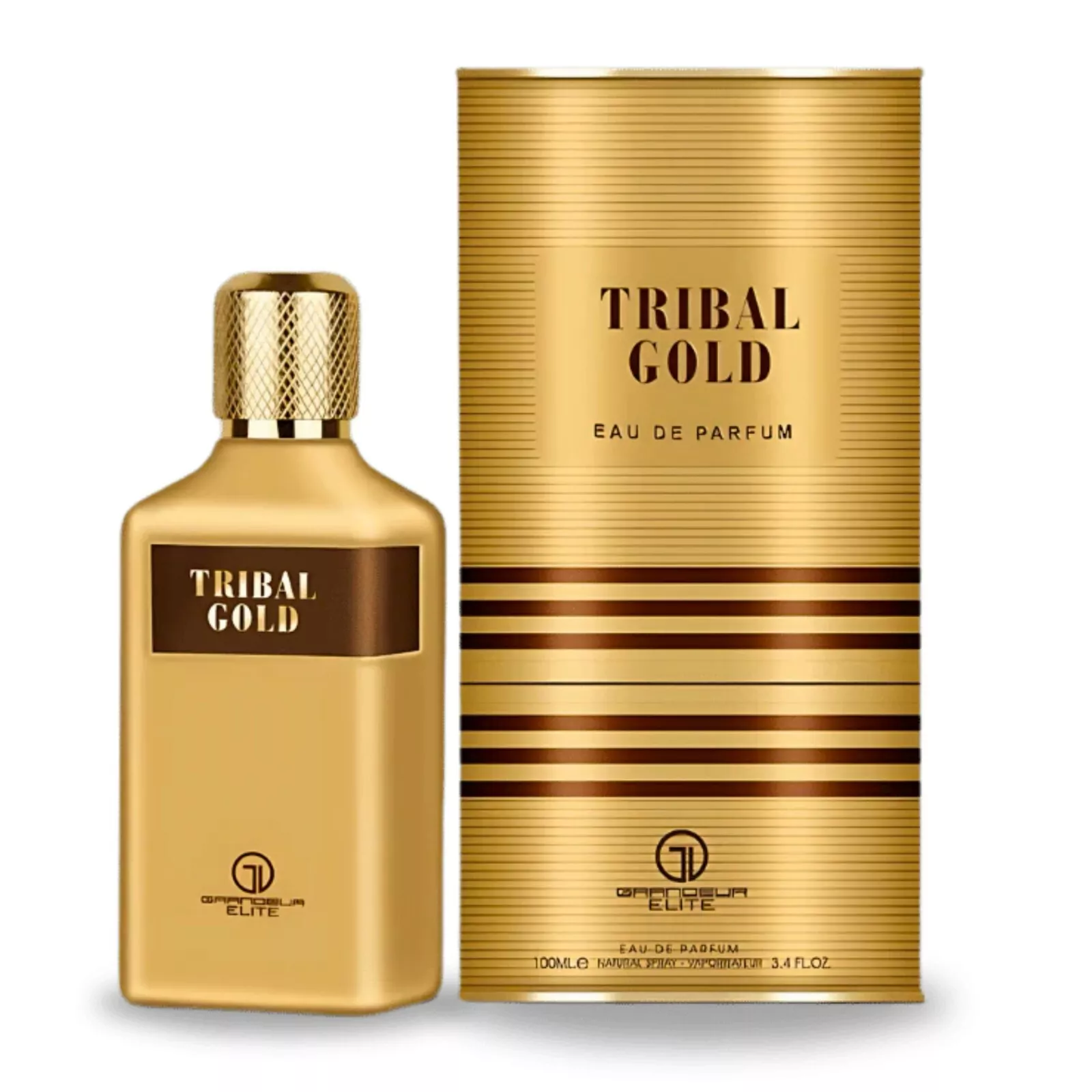 Tribal Gold by Grandeur בהשראת Jean Paul Gaultier Le Male Elixir בושם לגבר | 100 מ"ל E.D.P