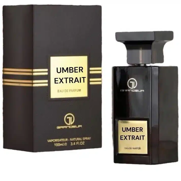 Umber Extrait by Grandeur בהשראת Tom Ford Tuscan Leather בושם יוניסקס | 100 מ"ל E.D.P