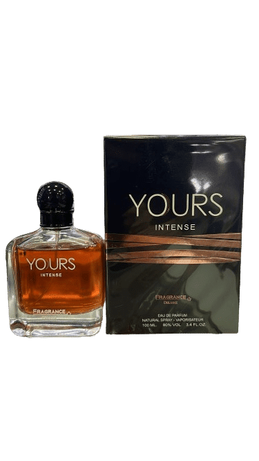 Yours Intense by Fragrance Deluxe בהשראת Stronger With You Intensely Giorgio Armani בושם לגבר | 100 מ"ל E.D.P
