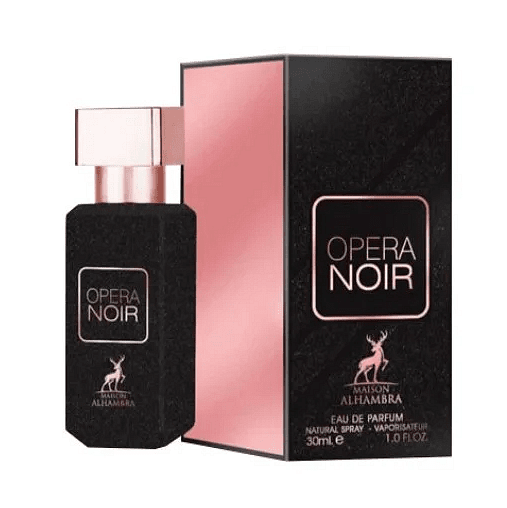 Opera Noir Maison Alhambra בהשראת Yves Saint Laurent Black Opium בושם לאישה | 30 מ"ל E.D.P