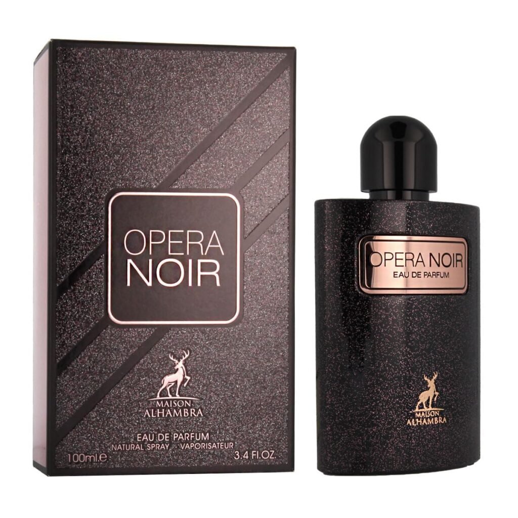 Opera Noir Maison Alhambra בהשראת Yves Saint Laurent Black Opium בושם לאשה | 100 מ"ל E.D.P