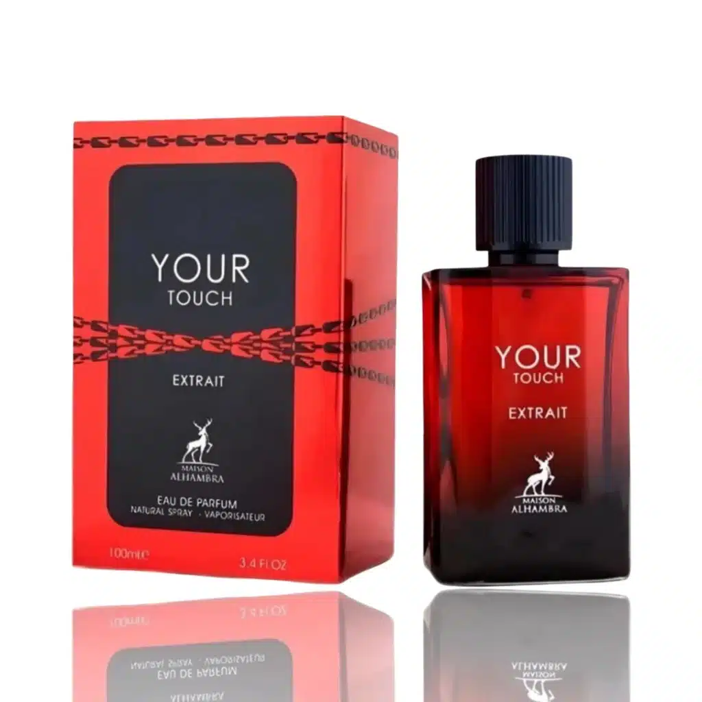 Your Touch Extrait Maison Alhambra בהשראת Giorgio Armani Stronger With You Parfum בושם לגבר | 100 מ"ל E.D.P
