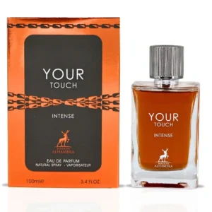 Your Touch Intense Maison Alhambra בהשראת Giorgio Armani Stronger With You Intensely בושם לגבר | 100 מ"ל E.D.P