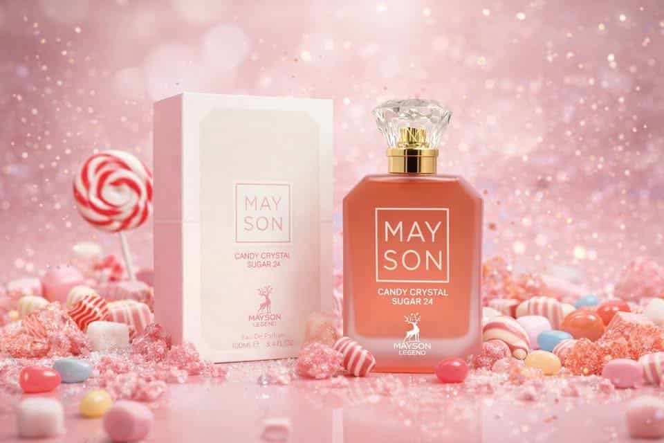 MaySon Candy Crystal Sugar 24 Mayson Legend בהשראת Vanilla Candy Rock Sugar 42 Kayali Fragrances בושם יוניסקס | 100 מ"ל E.D.P