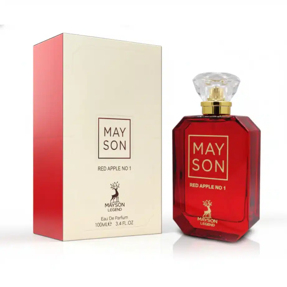 Mayson Red Apple No 1 Mayson Legend בהשראת Eden Juicy Apple Kayali Fragrances בושם יוניסקס | 100 מ"ל E.D.P