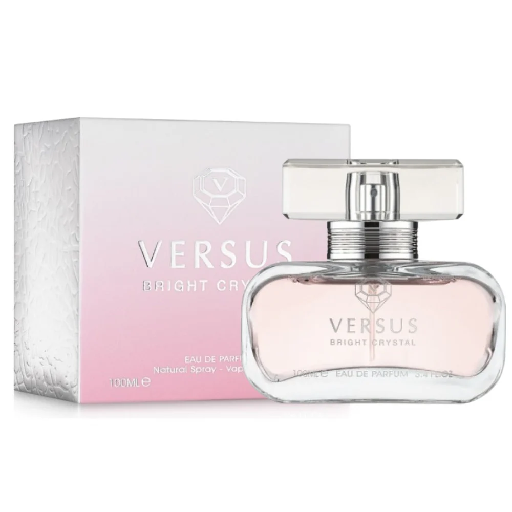 Versus Bright Crystal Fragrance World בהשראת Versace Bright Crystal בושם לאישה | 100 מ"ל E.D.P