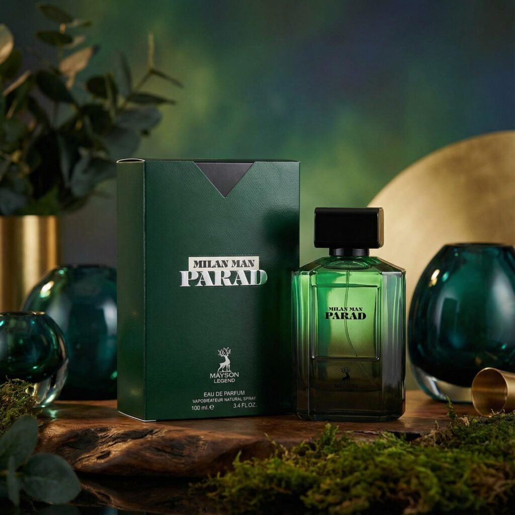 Milan Man Parad Mayson Legend בהשראת Paradigme Prada בושם לגבר | 100 מ"ל E.D.P
