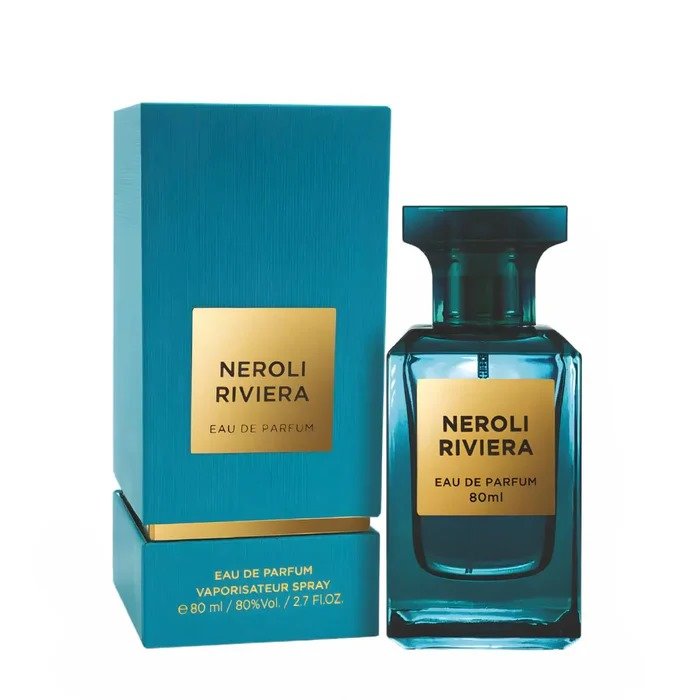 Neroli Riviera Fragrance World בהשראת Neroli Portofino Tom Ford בושם יוניסקס | 80 מ"ל E.D.P