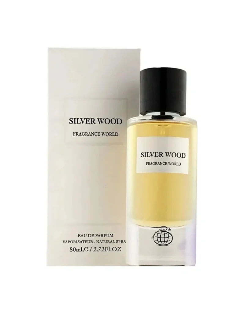 Silver Wood Fragrance World בהשראת Bois D’Argent Dior בושם יוניסקס | 80 מ"ל E.D.P