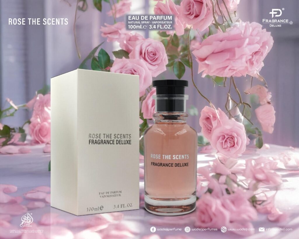 Rose The Scents Fragrance Deluxe בהשראת Louis Vuitton Rose des Vents בושם לאישה | 100 מ"ל E.D.P