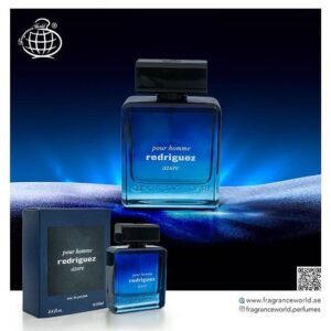 Pour Homme Redriguez Azure Fragrance World בהשראת Narciso Rodriguez for Him Bleu Noir בושם לגבר | 100 מ"ל E.D.P