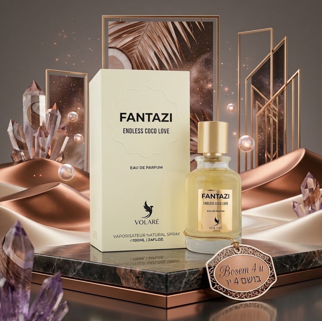 Fantazi Endless Coco Love Volare בהשראת In Love With The Cocos Fugazzi בושם יוניסקס | 100 מ"ל E.D.P