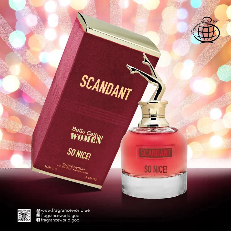 Scandant So Nice Fragrance World בהשראת So Scandal Jean Paul Gaultier בושם לאישה | 100 מ"ל E.D.P