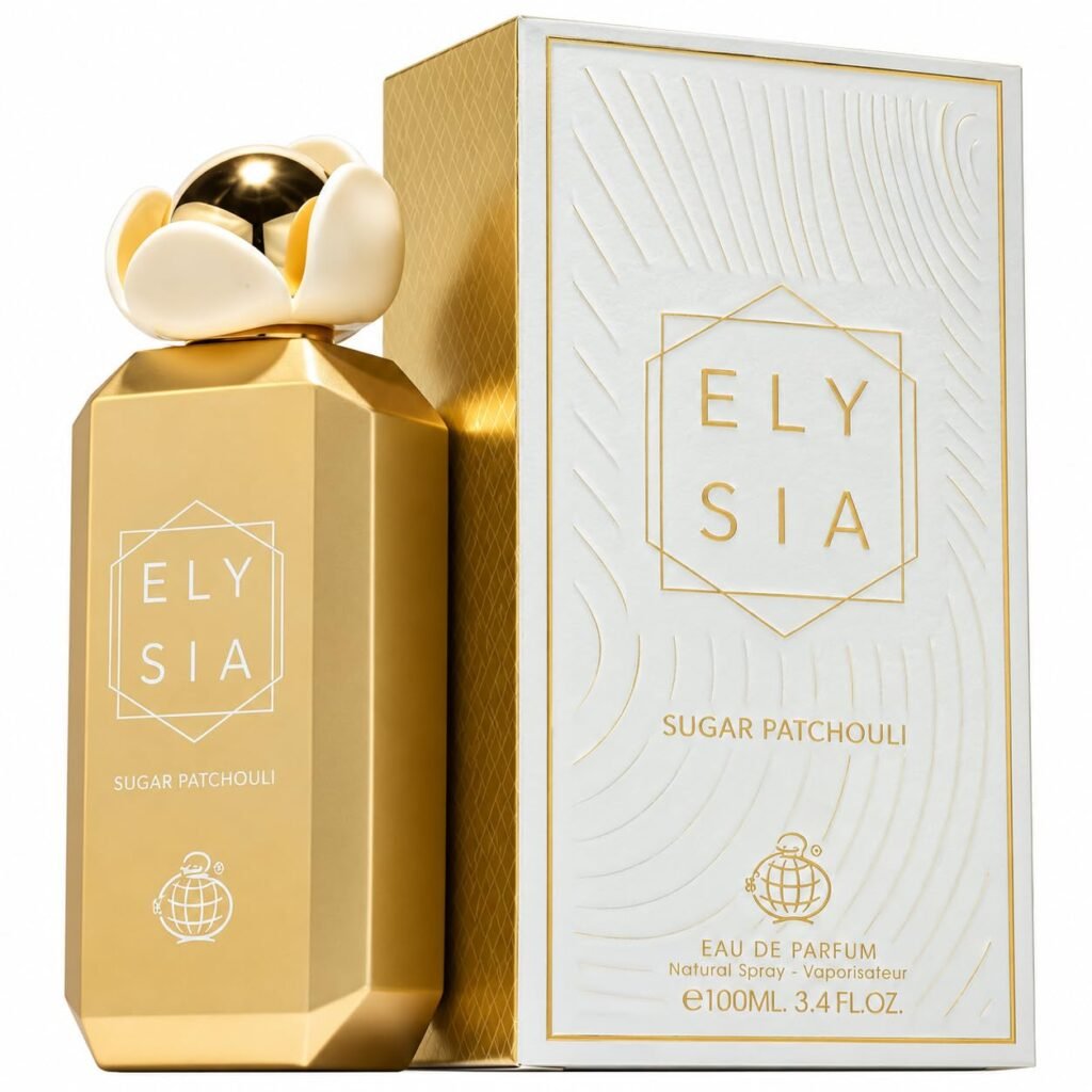 Elysia Sugar Patchouli Fragrance World בהשראת Vanilla Royale Sugared Patchouli 64 בושם יוניסקס | 100 מ"ל E.D.P