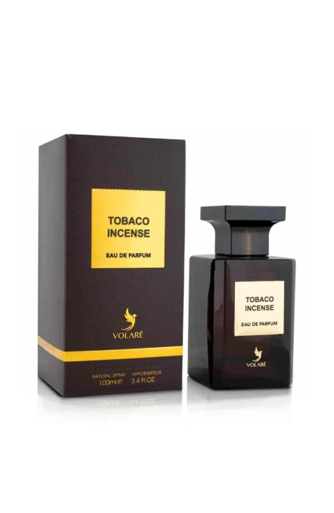 Tobaco Incense Volare בהשראת Tom Ford Tobacco Vanille בושם יוניסקס | 100 מ"ל E.D.P