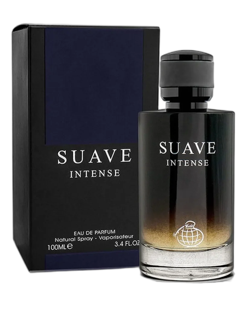 Suave Intense by Fragrance World בהשראת Dior Sauvage Eau de Parfum בושם לגבר | 100 מ"ל E.D.P